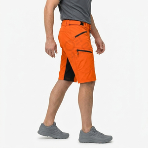 Shorts de cyclisme VTT personnalisés pour hommes, respirants, séchage rapide, 100 % polyester/coton, haute qualité, pour descente en montagne – Collection été - Product Image 4