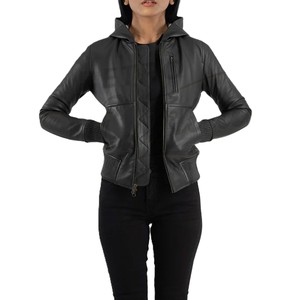 Women's <b>Leather</b> <b>Jacket</b> Custom Women Black <b>Leather</b> <b>Jacket</b> High Quality Women Genuine <b>Leather</b> <b>Jacket</b> Winter Women <b>Leather</b> <b>Jacket</b> - Product Image 1