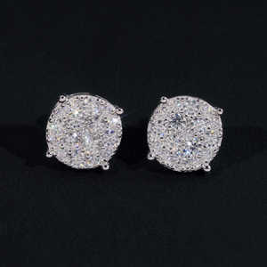 Pendientes de Diamantes de Plata 925 con Baño de Rodio, Diseño Elegante, con Certificado de Autenticidad, para Compromiso y Regalos - Product Image 3
