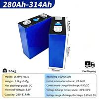 Batterie Lithium LiFePO4 3.2V en stock UE, cellule 280-320Ah, 10000 cycles, semi-solide, Grade A, certifiée CE, pour appareils électroménagers
