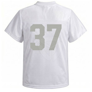 Camiseta de malla personalizada con logotipo y número del equipo, tela transpirable, ideal para partidos de clubes, entrenamiento y actividades deportivas. - Product Image 2
