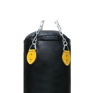 Meilleur sac de frappe lourd pour MMA, arts martiaux, boxe, en cuir PU, rempli de sable, entraînement professionnel, 25 kg, confortable - Product Image 6