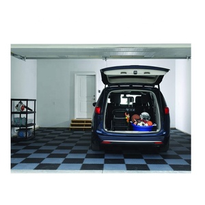 Pvc Interlocking Garage Floor Tiles Car 4s Workshop Showroom Vinyl <b>Plastic</b> Flooring Modern Indoor 6mm 5mm Vinyl Flooring for Gym - Product Image 2