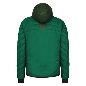 Chaqueta bomber acolchada de algodón para hombre, plegable, con capucha, aislante, para correr, viajar y hacer senderismo. - Product Image 2
