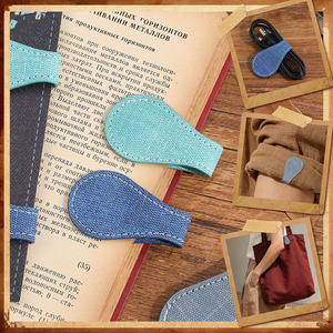Premium Personalized luxury leather <b>bookmark</b> with maple leaf artwork for readers and professionals for sale in reasonable rate - Product Image 2