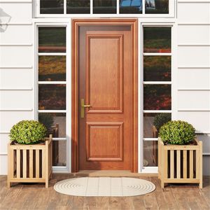 Panca da Esterno 2-in-1 in Legno di Abete con 2 Fioriere per Giardino e Prato - Ideale per Hotel, Parchi o Soggiorni - Product Image 3