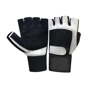Customizable Lightweight Breathable Non-<b>Slip</b> <b>Half</b> Finger Weightlifting Gloves High Quality Leather Fitness Size Logo Outdoor - Product Image 6