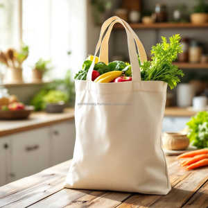 Sac fourre-tout en toile de coton personnalisé de 8 oz, petit sac fourre-tout réutilisable pour les courses, sac promotionnel avec logo personnalisé, léger, pour un usage quotidien, sacs écologiques - Product Image 5