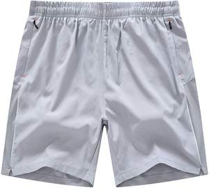 Mens Sporty Pattern Activewear Double <b>Layer</b> Shorts Breathable Quick Dry All-Purpose Sports Use - Product Image 1