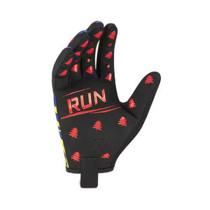 Guantes de Motocross 2026 Sublimados Personalizados de Cuero con Pantalla Táctil, Premium, Elásticos, Transpirables, para MTB, BMX, con Logos Reflectantes Plateados - Product Image 4