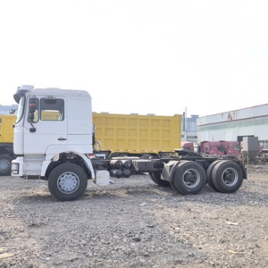 Cabeza tractora diésel 6x4 de alta tracción para 10 ruedas, unidad de camión de servicio pesado para transporte logístico minero - Product Image 3