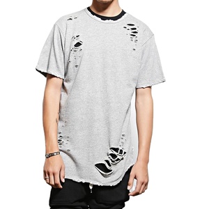 Camiseta de Doble Capa para Hombre, Tejido de Punto de 240 g/m², 100% Algodón, Corte Holgado, Estampado por Transferencia de Calor, Antiarrugas, Manga Corta - Product Image 1