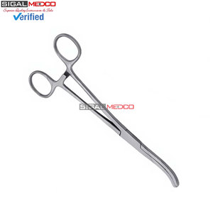 ชุดเครื่องมือผ่าตัดหยุดเลือดแบบโค้ง Ferguson Angiotribe Forceps ขนาด 6.5 นิ้ว ผลิตจากเหล็กกล้าไร้สนิมเยอรมัน สำหรับสัตวแพทย์ ได้รับมาตรฐาน CE - Product Image 5