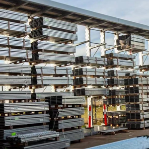 Étagères Cantilever en Acier Robuste avec Installation sur Plan de Travail, Capacité de 1500 kg/bras, Certifiées CE pour Entrepôt Industriel - Product Image 1