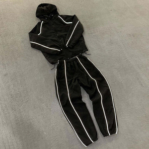 <b>Top</b> Quality streetwear Winter Wear men nylon Tracksuit Wholesale Price Custom Design <b>Zipper</b> Nylon Tracksuits Low MOQ - Product Image 6