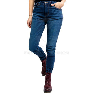 Pantalones Vaqueros para Mujer Hechos a Medida, Transpirables, Casuales, Cómodos para el Invierno, Uso Diario, Tela 100% Algodón de Alta Calidad, Producción OEM - Product Image 6