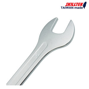 Llave Inglesa de Boca Abierta Forjada de Grado Profesional SKILLTEK de 21 mm, Acabado Cromado, Resistencia Industrial, Herramientas de Reparación de Bicicletas y Automóviles, Bricolaje - Product Image 4