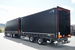 Prêt à être expédié : Ensemble tandem VOLVO FH 500 2025 - 120 m³ - Transport - Économie - Climatisation de stationnement - Titre propre - Garantie 3 ans - Product Image 2