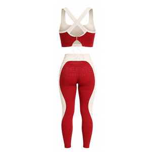 Ensemble de yoga pour femmes - Logo uni sur le devant, tissu écologique et à séchage rapide pour l'entraînement, mouvements confortables et usage quotidien - Product Image 6