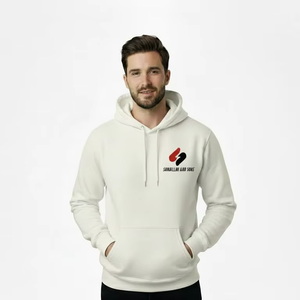 Sweat à capuche avec logo classique - Vêtements de sport décontractés pour l'hiver - Haut à capuche pour homme à manches longues - Motif lettres 100% coton - Product Image 4