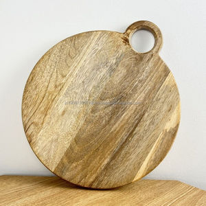 Rectangle Mango Acacia Wood Polished Eco-Friendly Cutting Board 10x10" for Kitchen Restaurant & Hotel Use - Product Image 1