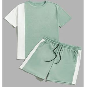 EDOOR WEARS Unisex Terry 100% Cotton Quick Dry Short <b>Set</b> T-Shirt Shorts Streetwear Casual Summer Lounge Wear Matching Outfit <b>Set</b> - Product Image 1