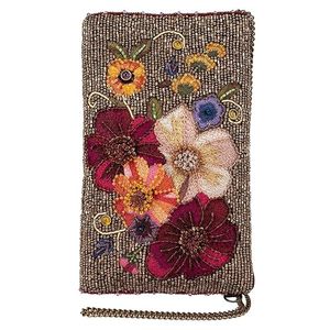 Étui de téléphone personnalisé en strass floral bleu doré Ziyan Handicraft MC-1001 pour Apple iPhone 6 pouces, décoratif et résistant aux chocs - Product Image 5
