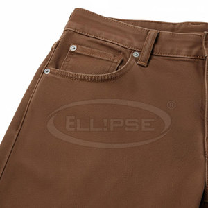 Pantalones Vaqueros Transpirables para Hombre al por Mayor, Diseño Personalizable con Botones, 100% Algodón Denim, Moda Otoño-Verano - Product Image 6