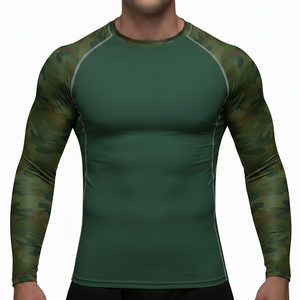 Rashguard personnalisé à manches longues, fabricant de rashguards à marque privée, service OEM, prix de gros - Product Image 1