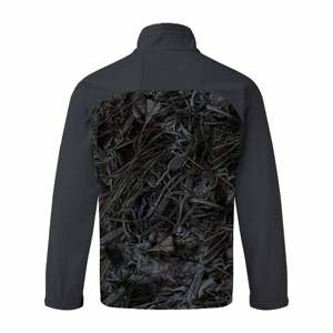 Men's Camouflage Hooded Fleece <b>Jacket</b> Zipper Closure Windproof Casual Outdoor Wear Autumn Season Polyester Material <b>Camo</b> <b>Jackets</b> - Product Image 2