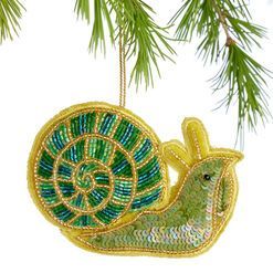 Beaded Bow <b>Knot</b> <b>Ornament</b> Cute Ribbon Style Christmas Hanging Decoration - Product Image 2