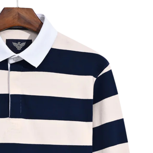Mens Long Sleeve Solid Rugby for Shirt Jersey Plain Dyed Regular Fit Casual Soft Breathable Comfortable <b>Classic</b> Everyday Wear - Product Image 3