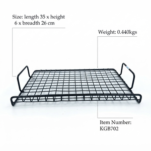 Metal Wire <b>Cooling</b> <b>Rack</b> with Handles Durable Kitchen Baking Tray Modern Design for Home Use - Product Image 4