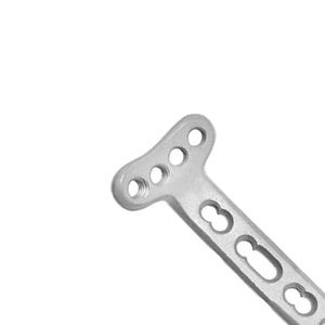 แผ่นล็อคแบบ T-Locking สำหรับยึดกระดูกหัก แผ่นล็อคแบบกดอัดสำหรับผ่าตัด ผลิตจากโรงงาน Zelmi Surgical - Product Image 2