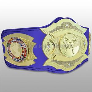 Ceinture de championnat avec logo personnalisé, plaques en laiton alliage 3 mm, ceinture de titre pour la lutte et la boxe - Product Image 2