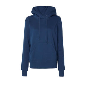 Sudadera con Capucha Azul Marino Personalizada para Mujer, Sudadera Informal de Forro Polar, Manga Larga, Bolsillo Tipo Canguro, Prenda para Otoño e Invierno - Product Image 1