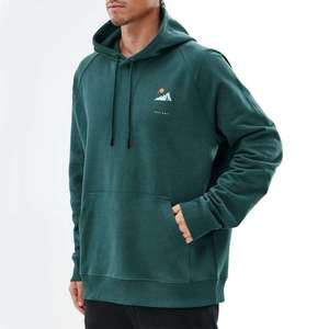 Sudadera con Capucha Térmica de Forro Polar para Hombre, Diseño Gráfico de Montaña, Estilo Oversize, para Esquí y Snowboard, Ropa Deportiva de Invierno - Product Image 2