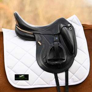 Almohadillas de Alta Calidad para Sillas de Montar a Caballo, Tela de Algodón Blanca, Excelente Calidad para Equitación y Doma Clásica - Product Image 4