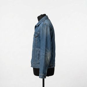 Chaqueta de Mezclilla Moderna y Elegante, Prenda Informal de Alta Calidad, Chaqueta de Mezclilla de Algodón a la Moda - Product Image 2
