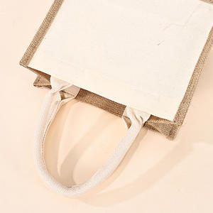 Stylish Laminated Jute Packaging <b>Bags</b> for Luxury Product Packaging and Retail Display - Product Image 6