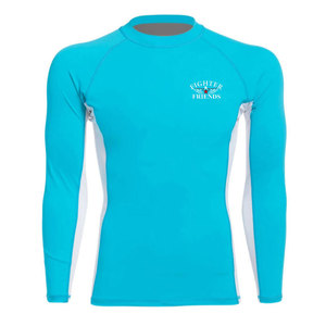 Rashguard à manches longues, best-seller, dernier design, vêtements MMA, couleur unie. - Product Image 1
