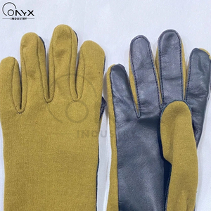 Gants de vol Nomex sur mesure, résistants à la chaleur, ignifuges, résistants à l'abrasion, en cuir de chèvre, tactiques, pour l'équipage d'aviation, robustes, de sécurité - Product Image 4