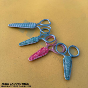 Paper Coated Embroidery Scissors with <b>Case</b> Sharp Precision Blades Ergonomic Rust-Resistant Design for <b>Sewing</b> Crafting Shears - Product Image 5