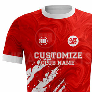 Jersey de Fútbol Sublimado Personalizado Unisex, Diseño con Logotipo, 100% Poliéster, Primavera, Verano, Otoño, OEM, ODM Aceptable, Superventas - Product Image 4