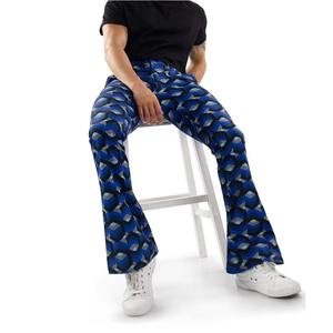 Pantalones Acampanados de Lona con Estampado Personalizado para Hombre, Cierre con Cordón Ajustable, Ligeros, de Secado Rápido, Transpirables y Ecológicos - Product Image 6
