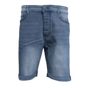 Shorts de Mezclilla para Hombre, Corte Relajado, Casuales, Transpirables, para Verano, Estilo Urbano Moderno - Product Image 1