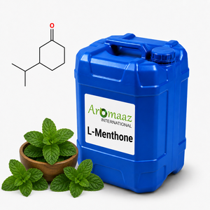 L-Menthone CAS 14073-97-3 Aromaaz International Brand Liquid Form 99.0%-99.5% Purity Industrial Grade Fragrance Chemical Raw for - Product Image 6