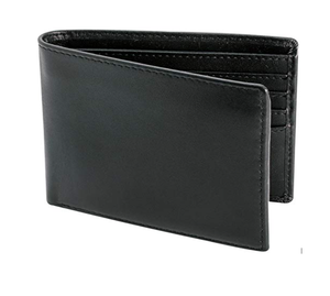 กระเป๋าสตางค์หนังแท้ผู้ชายสไตล์วินเทจ ช่องใส่บัตรแบบเปิด ดีไซน์คลาสสิก คุณภาพสูง นุ่มสบาย กันน้ำ  รับออกแบบตามสั่ง - Product Image 4