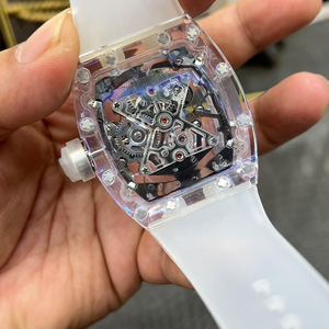 Montre de luxe à tourbillon, montres mécaniques RM56-02, boîtier en saphir, montres de luxe tendance, montres pour hommes de qualité supérieure, nouveautés - Product Image 5