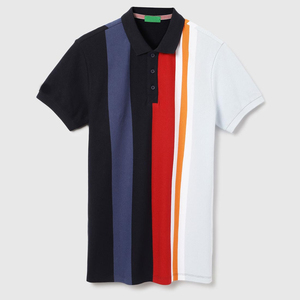 Camiseta Polo para Hombre, Último Modelo del Fabricante, Transpirable, de Algodón y Poliéster, con Estampado de Color Único - Product Image 5